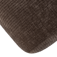 Load image into Gallery viewer, MOJO DINING BENCH 164 CM RIB FABRIC BROWN