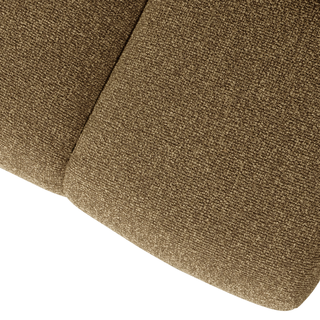 MOJO DINING BENCH 164 CM BOUCLE YELLOW/BROWN MELANGE MELANGE