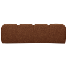 Carica l'immagine nel visualizzatore di Gallery, MOJO DINING BENCH 164 CM BOUCLE RUST BROWN MELANGE