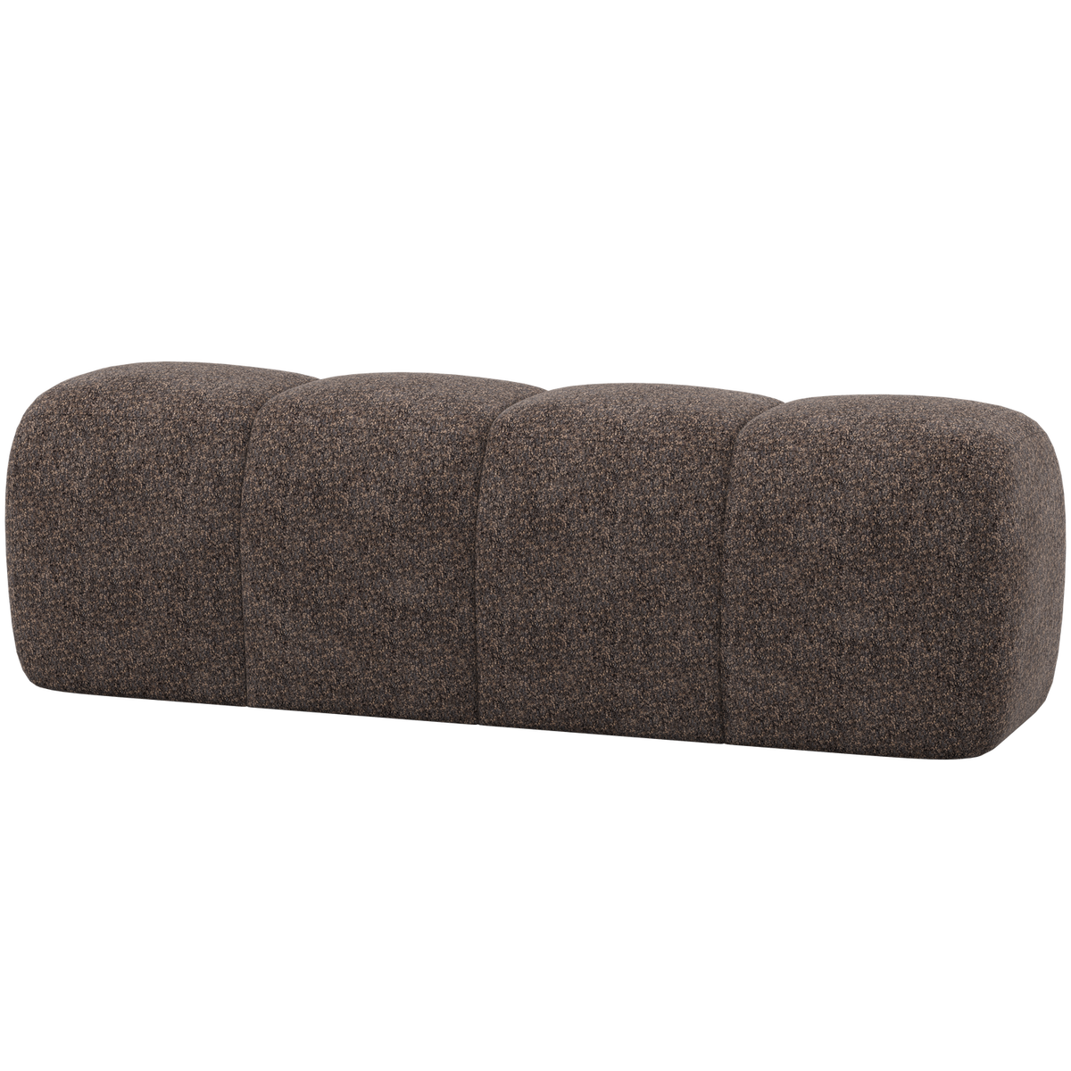 MOJO DINING BENCH 164 CM WOOLLY BROWN