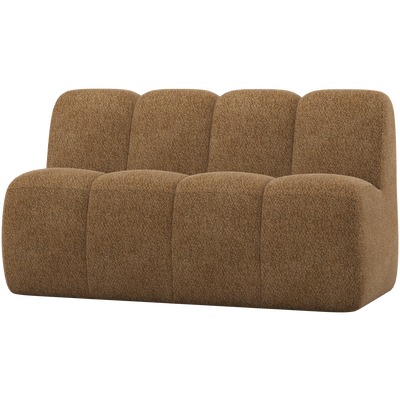 MOJO DINING BENCH 164 CM WITH BACKREST WOOLLY HONEY YELLOW