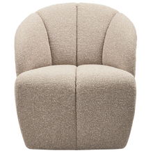 Laden Sie das Bild in den Galerie-Viewer, MOJO SWIVEL ARMCHAIR BOUCLE BEIGE MELANGE
