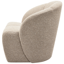 Laden Sie das Bild in den Galerie-Viewer, MOJO SWIVEL ARMCHAIR BOUCLE BEIGE MELANGE