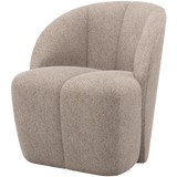 MOJO SWIVEL ARMCHAIR WOOLLY DARK SAND