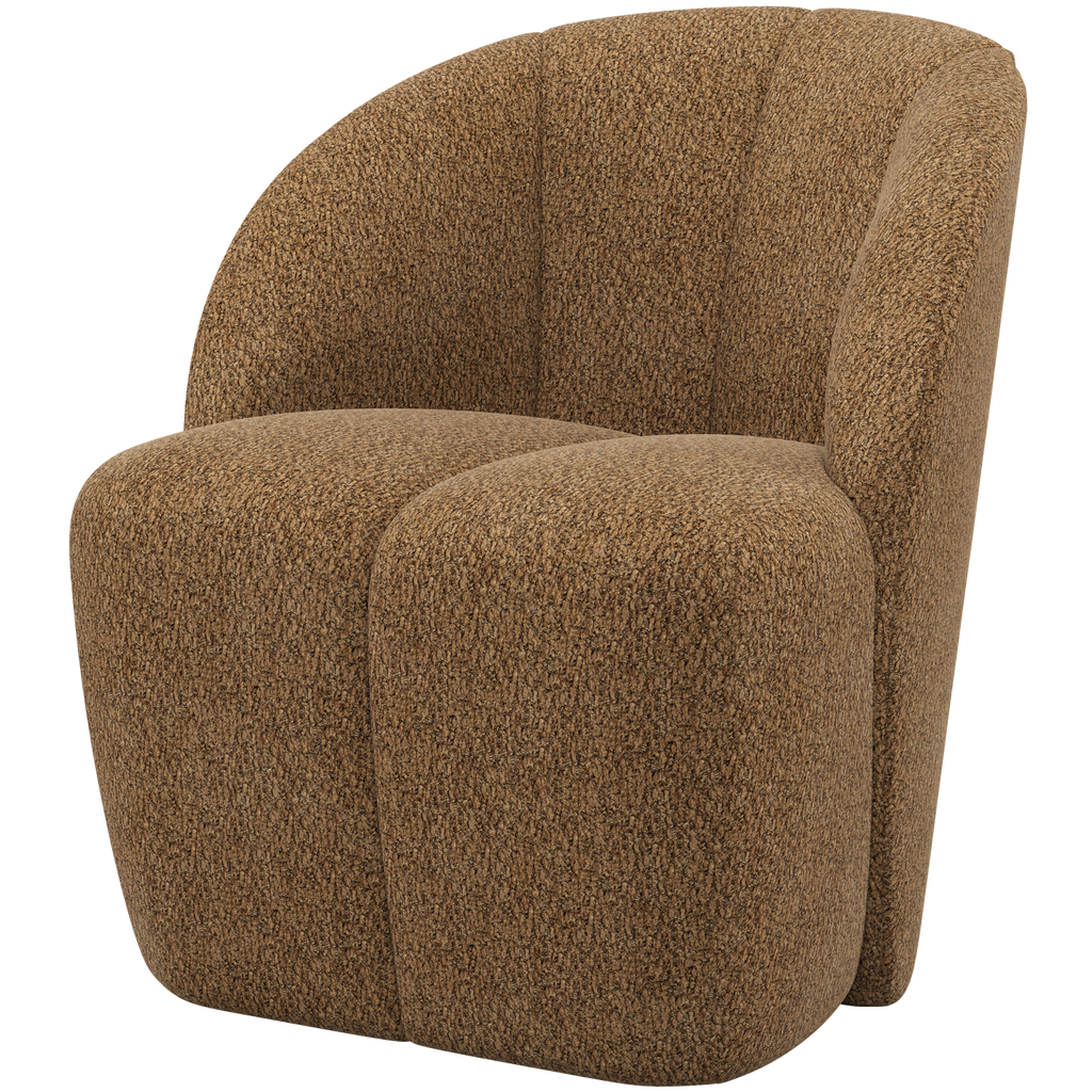 MOJO SWIVEL ARMCHAIR WOOLLY HONEY YELLOW
