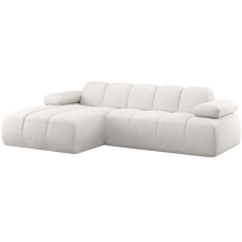 Load image into Gallery viewer, MOJO CHAISE LONGUE SOFA LEFT WOOLLY ECRU