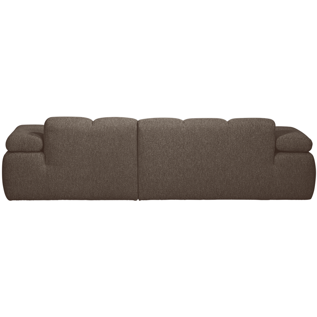 MOJO CHAISE LONGUE SOFA RIGHT BOUCLE BROWN MELANGE