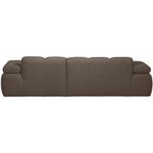 Laden Sie das Bild in den Galerie-Viewer, MOJO CHAISE LONGUE SOFA RIGHT BOUCLE BROWN MELANGE