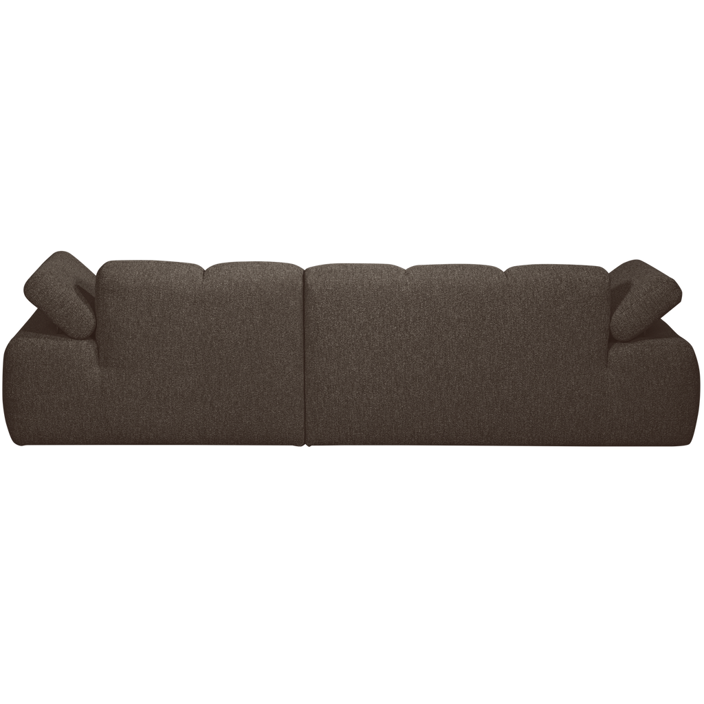 MOJO CHAISE LONGUE SOFA RIGHT BOUCLE BROWN MELANGE