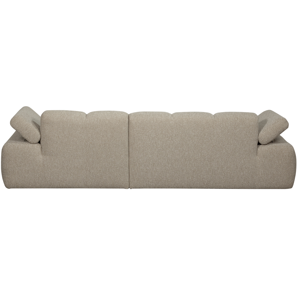 MOJO CHAISE LONGUE SOFA RIGHT BOUCLE BEIGE MELANGE