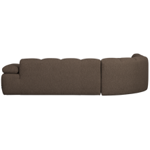 Laden Sie das Bild in den Galerie-Viewer, MOJO CORNER SOFA LEFT BOUCLE BROWN MELANGE