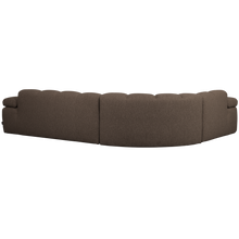 Laden Sie das Bild in den Galerie-Viewer, MOJO CORNER SOFA LEFT BOUCLE BROWN MELANGE