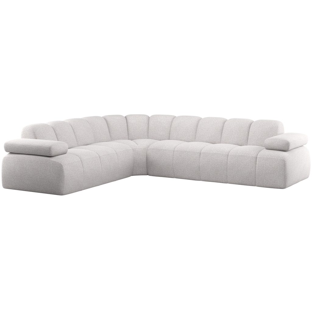 MOJO CORNER SOFA LEFT BOUCLE ECRU MELANGE