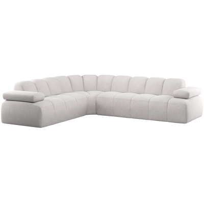 MOJO CORNER SOFA LEFT BOUCLE ECRU MELANGE