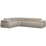 MOJO CORNER SOFA LEFT BOUCLE BEIGE MELANGE