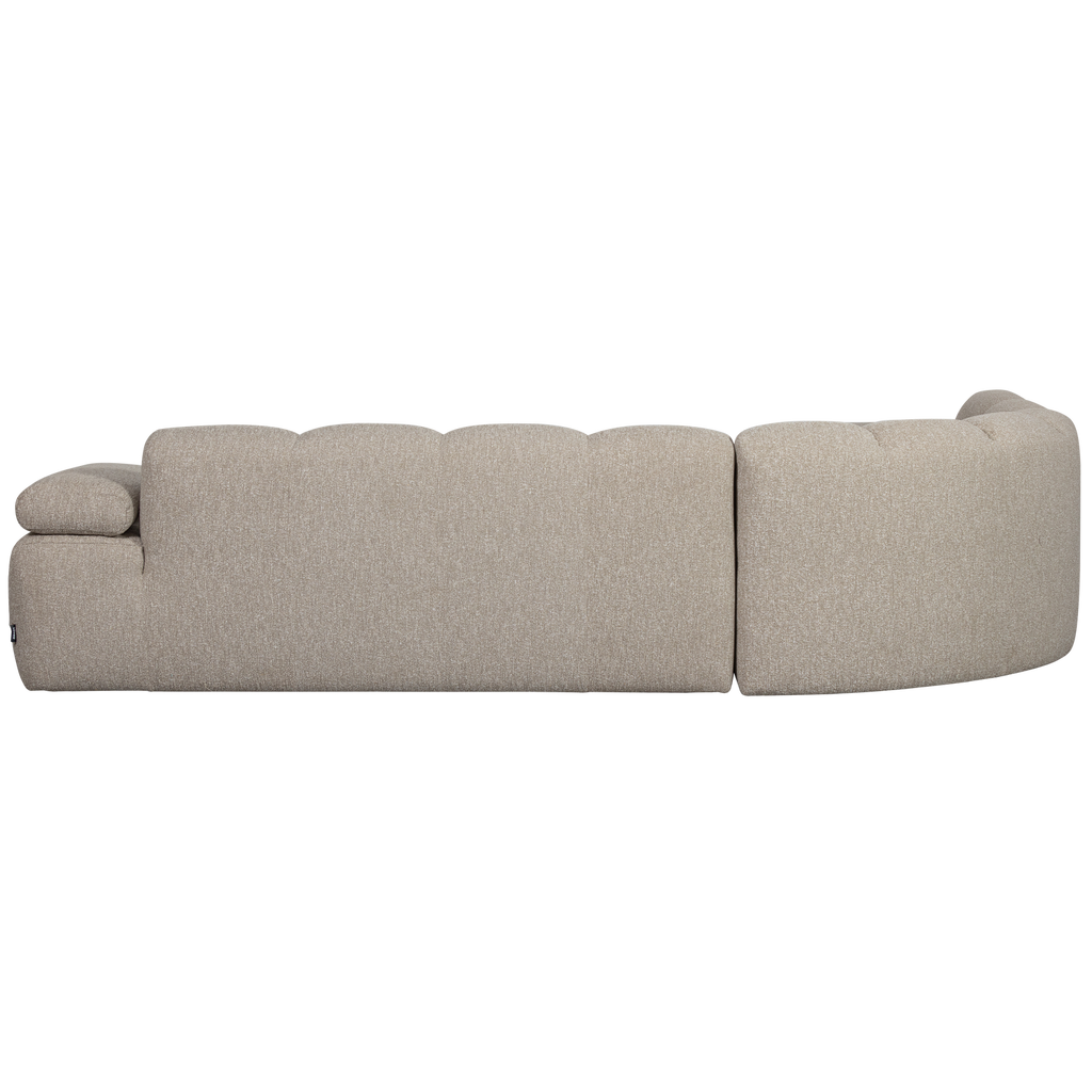 MOJO CORNER SOFA LEFT BOUCLE BEIGE MELANGE