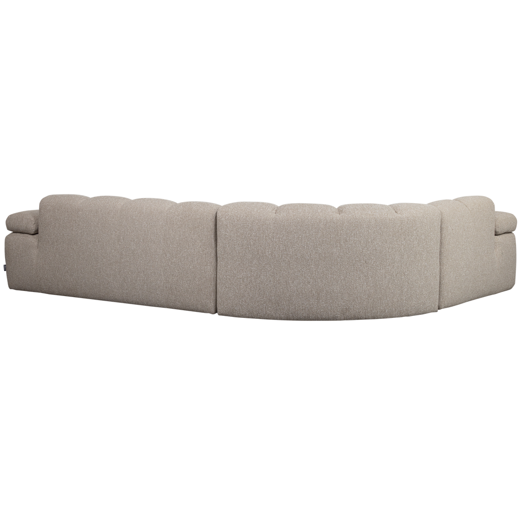 MOJO CORNER SOFA LEFT BOUCLE BEIGE MELANGE