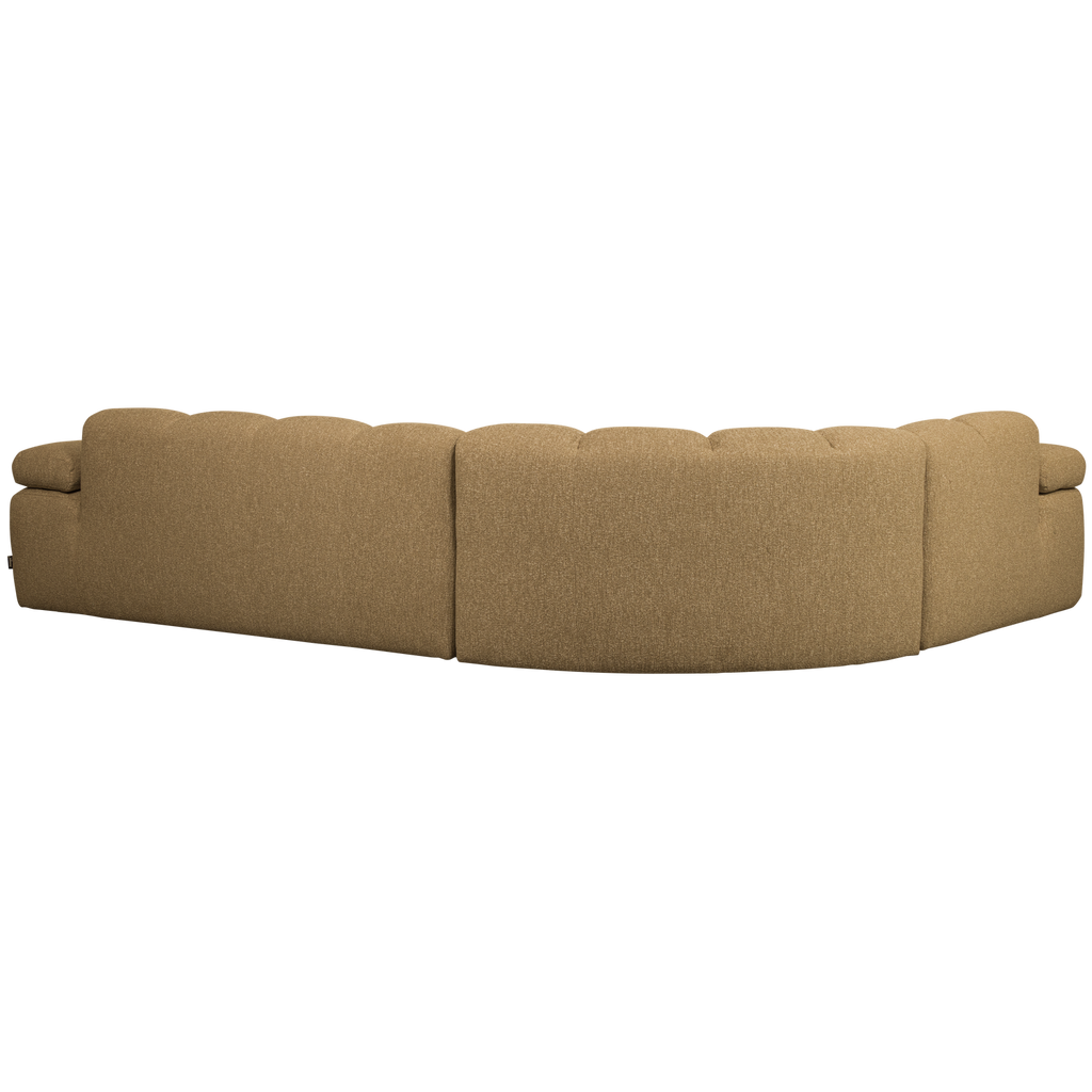 MOJO CORNER SOFA LEFT BOUCLE YELLOW/BROWN MELANGE MELANGE