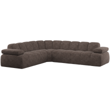 Laden Sie das Bild in den Galerie-Viewer, MOJO CORNER SOFA LEFT WOOLLY BROWN