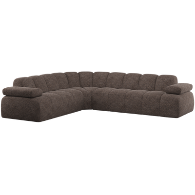 MOJO CORNER SOFA LEFT WOOLLY BROWN