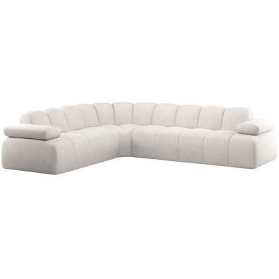 MOJO CORNER SOFA LEFT WOOLLY ECRU