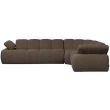 Load image into Gallery viewer, MOJO CORNER SOFA RIGHT BOUCLE BROWN MELANGE