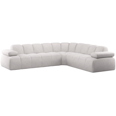 MOJO CORNER SOFA RIGHT BOUCLE ECRU MELANGE