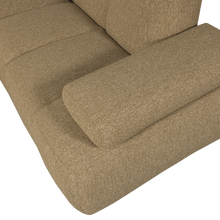 Load image into Gallery viewer, MOJO CORNER SOFA RIGHT BOUCLE YELLOW/BROWN MELANGE MELANGE
