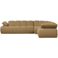 Load image into Gallery viewer, MOJO CORNER SOFA RIGHT BOUCLE YELLOW/BROWN MELANGE MELANGE