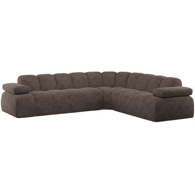 MOJO CORNER SOFA RIGHT WOOLLY BROWN