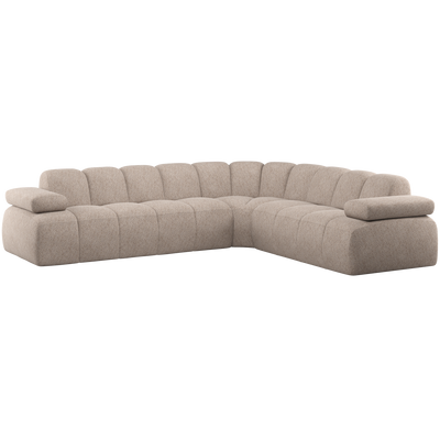 MOJO CORNER SOFA RIGHT WOOLLY DARK SAND
