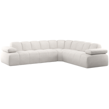 Laden Sie das Bild in den Galerie-Viewer, MOJO CORNER SOFA RIGHT WOOLLY ECRU