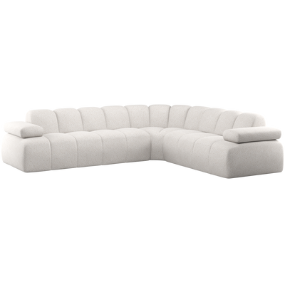 MOJO CORNER SOFA RIGHT WOOLLY ECRU