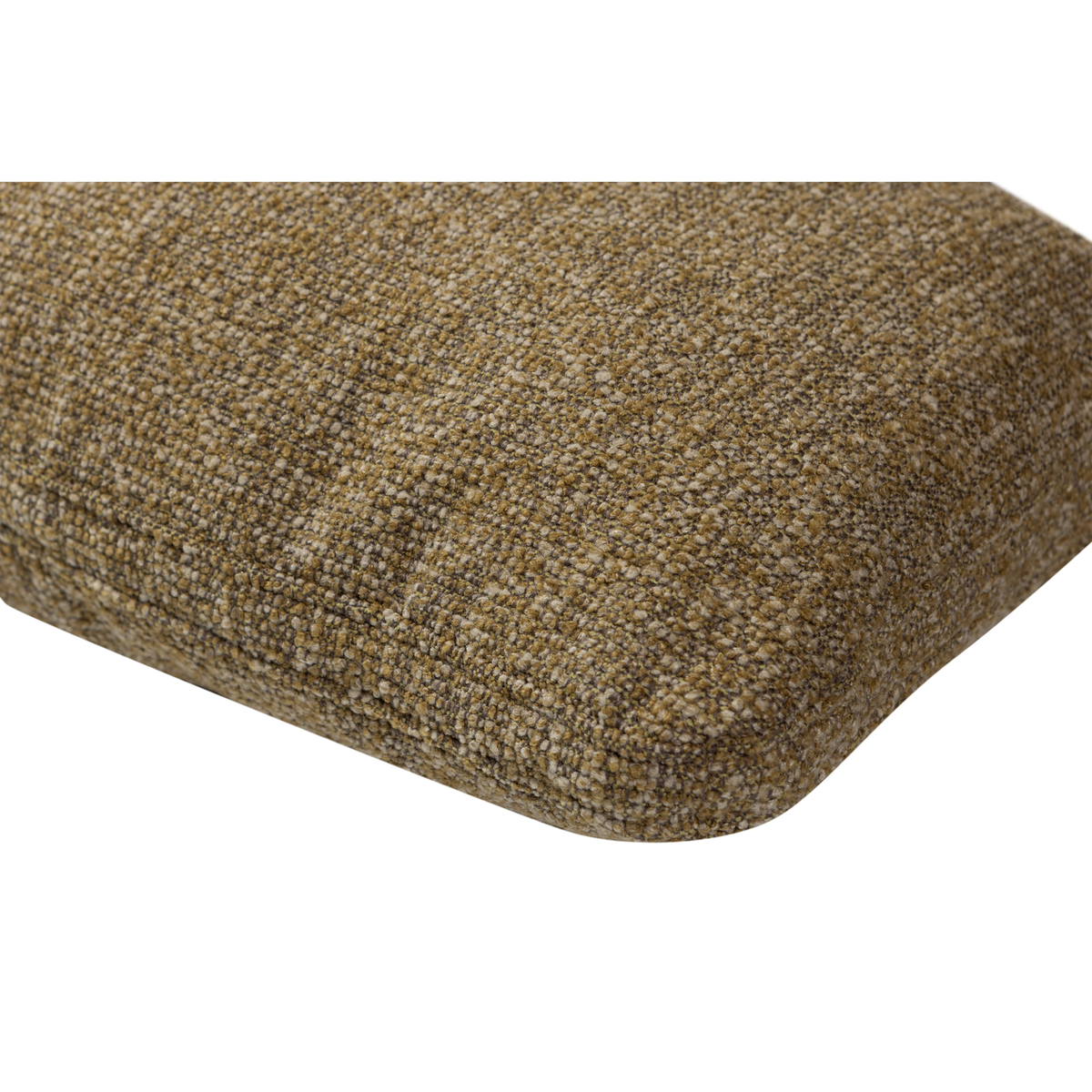 MOJO CUSHION BOUCLE YELLOW/BROWN MELANGE MELANGE