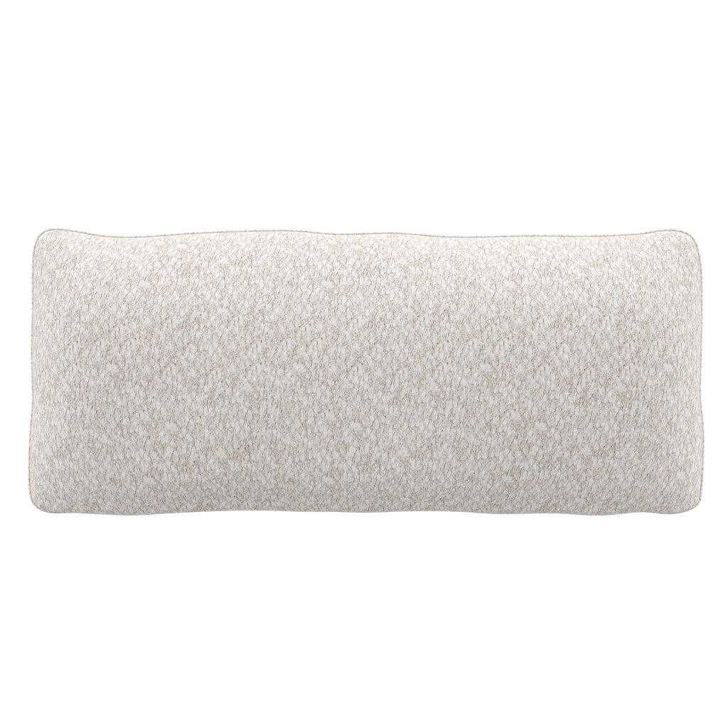 MOJO CUSHION WOVEN WOOLLY ECRU