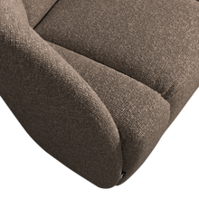 Laden Sie das Bild in den Galerie-Viewer, MOJO 2-SEATER BENCH LEFT BOUCLE BROWN MELANGE