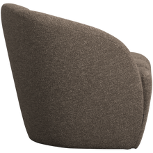 Laden Sie das Bild in den Galerie-Viewer, MOJO 2-SEATER BENCH LEFT BOUCLE BROWN MELANGE