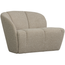 Laden Sie das Bild in den Galerie-Viewer, MOJO 2-SEATER BENCH LEFT BOUCLE BEIGE MELANGE