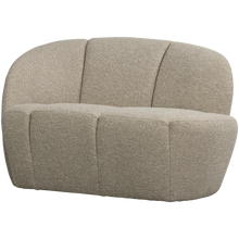 Laden Sie das Bild in den Galerie-Viewer, MOJO 2-SEATER BENCH LEFT BOUCLE BEIGE MELANGE