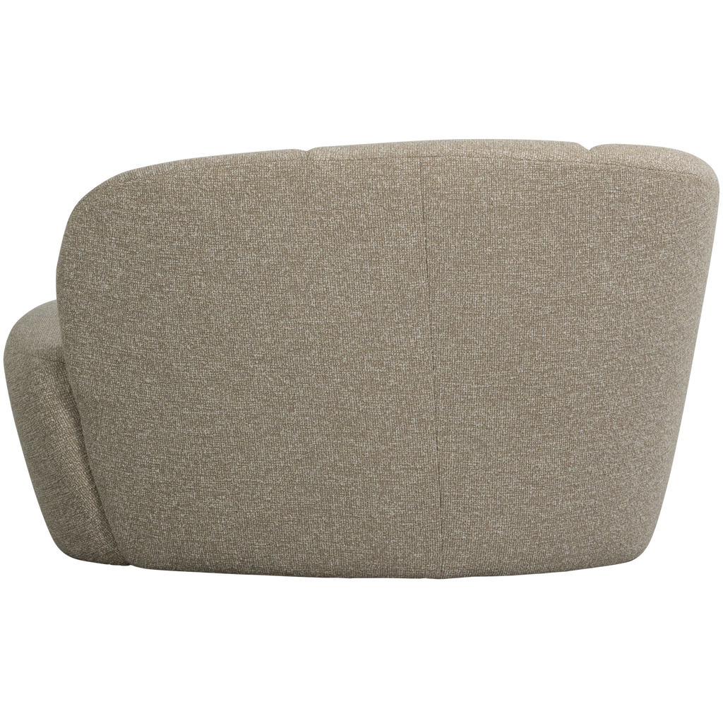 MOJO 2-SEATER BENCH LEFT BOUCLE BEIGE MELANGE
