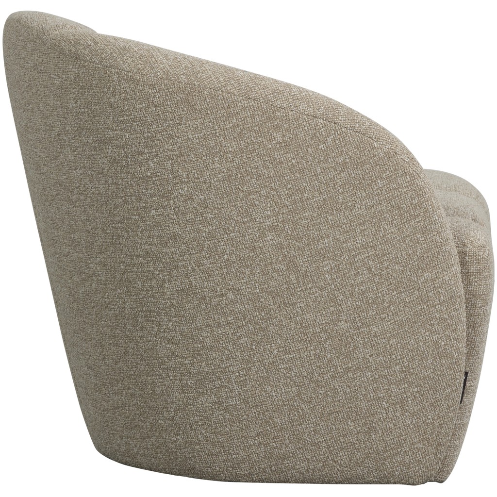 MOJO 2-SEATER BENCH LEFT BOUCLE BEIGE MELANGE