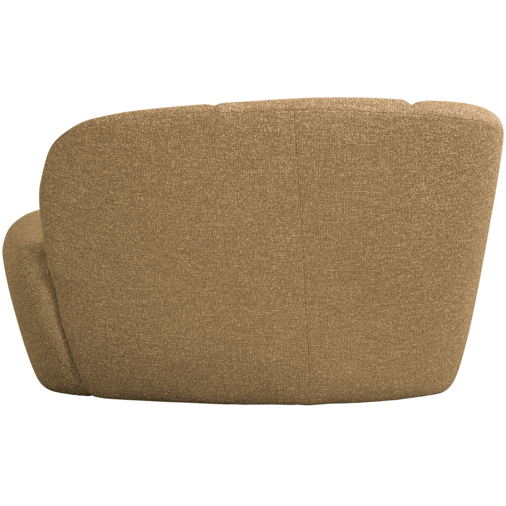 MOJO 2-SEATER BENCH LEFT BOUCLE YELLOW/BROWN MELANGE MELANGE