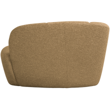 Laden Sie das Bild in den Galerie-Viewer, MOJO 2-SEATER BENCH LEFT BOUCLE YELLOW/BROWN MELANGE MELANGE