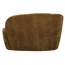Laden Sie das Bild in den Galerie-Viewer, MOJO 2-SEATER BENCH LEFT RIB FABRIC HONEY YELLOW