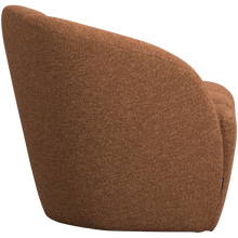 Laden Sie das Bild in den Galerie-Viewer, MOJO 2-SEATER BENCH LEFT BOUCLE RUST BROWN MELANGE
