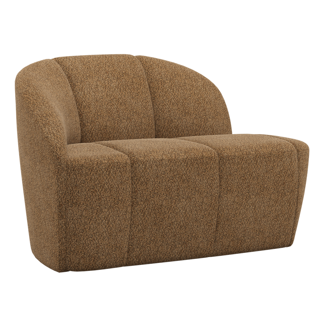 MOJO 2-SEATER BENCH LEFT WOOLLY HONEY YELLOW