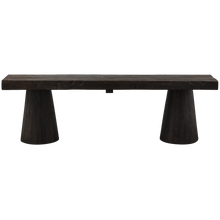 Carica l'immagine nel visualizzatore di Gallery, CLYDE BENCH MANGO WOOD DARK BROWN