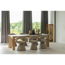 Cargar imagen en el visor de la galería, LISKE CANDLE HOLDER MANGO WOOD NATURAL