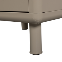 Load image into Gallery viewer, RUNE DRESSER/NIGHT STAND 2 DRAWERS METAL SAND