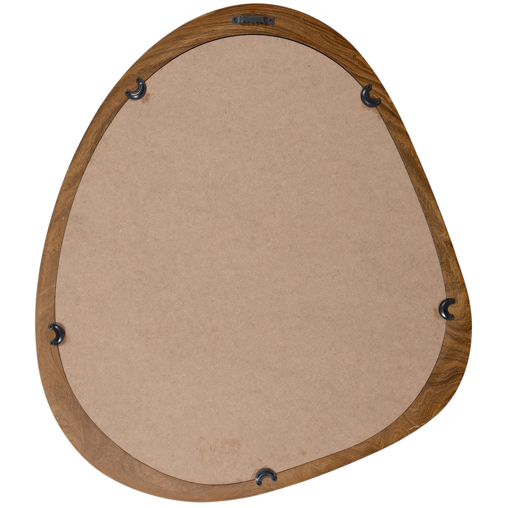 LEIF MIRROR WOOD NATURAL 48x44CM